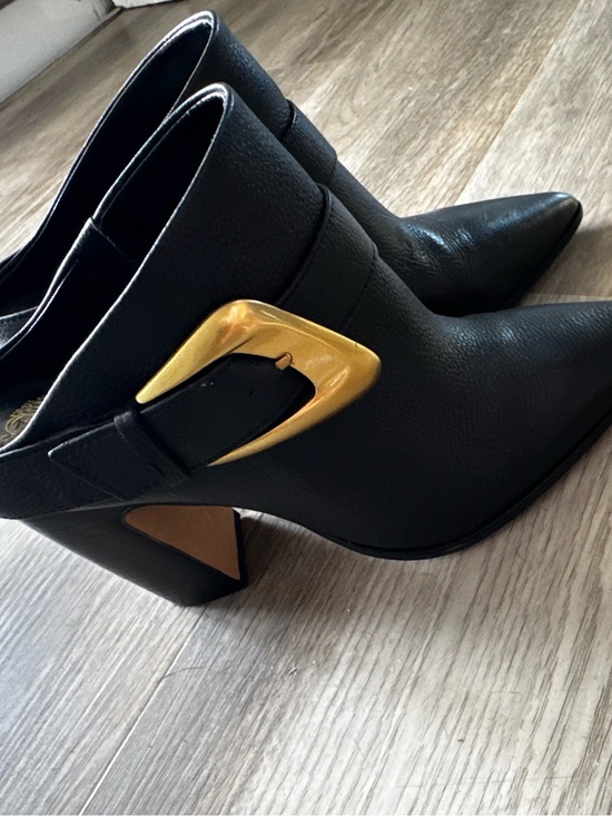 Vince Camuto Shoes - Vince Camuto Bailey Bootie Black Leather